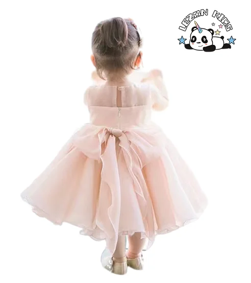 LEZONKIDS - Atacado Novas Inovações de vestido de baile de princesa com pérolas para meninas